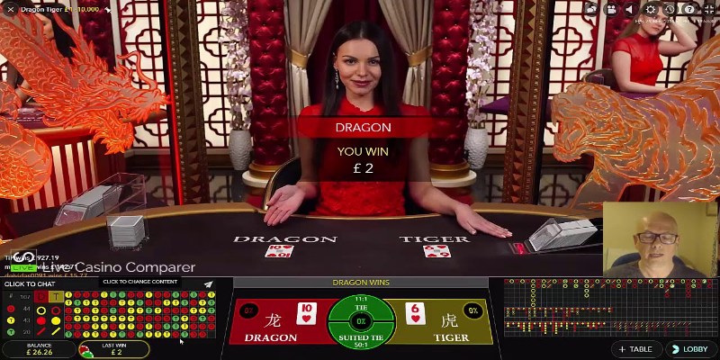 Chơi Rồng Hổ săn thưởng khủng