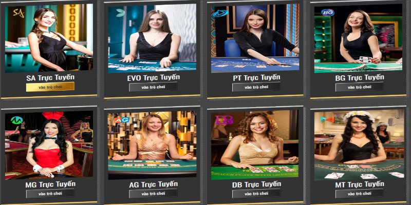 Điểm hấp dẫn từ sảnh Casino tại Pog79